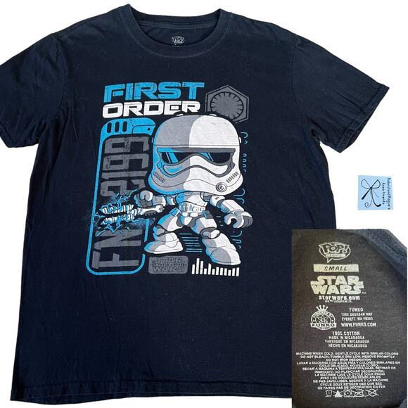 Funko Pop Pop Tops Star Wars FN-2199 First Order T Sz S - Picture 1 of 6